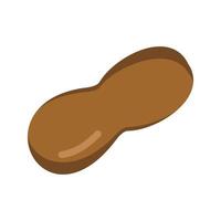 Peanut Line Icon vector