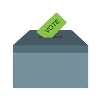 Casting Vote Line Icon vector