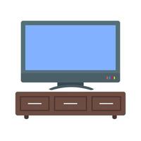 Television Line Icon vector