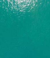 Sea surface aerial view,Bird eye view photo of waves and water surface texture Green sea background Beautiful nature Amazing view sea background