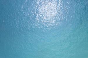 Sea surface background aerial view,Bird eye view photo of small waves and water surface texture Turquoise sea background Beautiful nature Amazing view