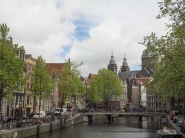 the city of Amsterdam in the netherlands photo