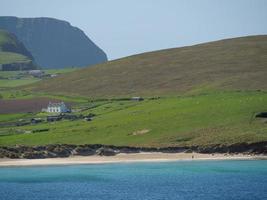 las islas shetland en escocia foto