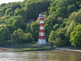 Hamburg and the Elbe river photo