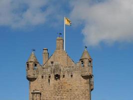 The city of Inverness and the scotish highlands photo