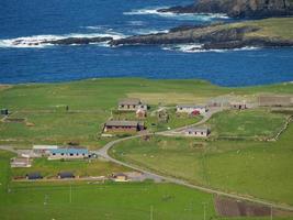 las islas shetland en escocia foto