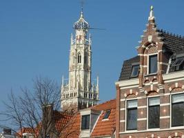 la ciudad de haarlem en los países bajos foto