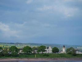 The city of Inverness and the scotish highlands photo