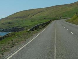 the  city of Lerwick and the shetland islands photo