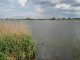 arnis at the river schlei in germany photo