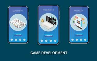 Game Development Composition vector