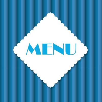 Restaurant Menu Template Vector Illustration