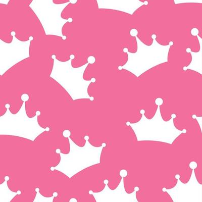 Princess Seamless Pattern Background Vector Illustration