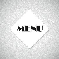 Restaurant Menu Template Vector Illustration