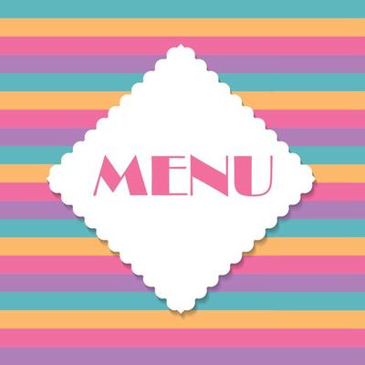 Restaurant Menu Template Vector Illustration