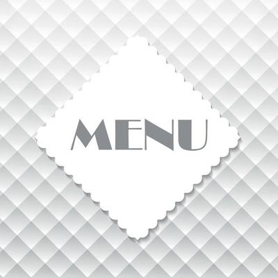 Restaurant Menu Template Vector Illustration