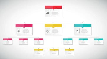 elementos de diseño infográfico para su ilustración de vector de negocio.