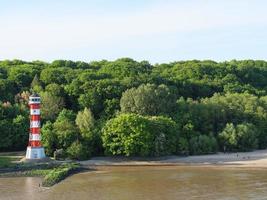 Hamburg and the Elbe river photo