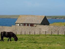 the shetland islands in scotland photo