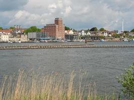 Kappeln city in schleswig holstein photo