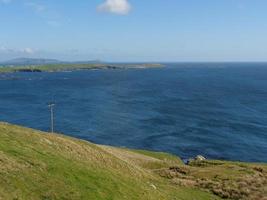 the  city of Lerwick and the shetland islands photo