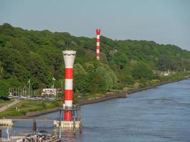 hamburgo y el río elba foto