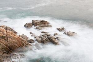 Image of the Costa Brava, Mediterranean Sea north of Catalonia, Spain. photo