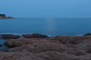 imagen de la costa brava, mar mediterráneo al norte de cataluña, españa. foto