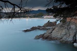 imagen de la costa brava, mar mediterráneo al norte de cataluña, españa. foto