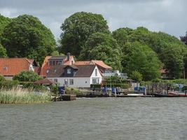 la ciudad de schleswig en alemania foto