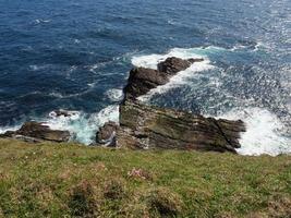 las islas shetland en escocia foto