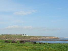 the coast near newcatle in england photo