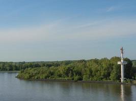 Hamburg and the Elbe river photo