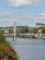 The city of Inverness and the scotish highlands photo