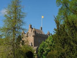 The city of Inverness and the scotish highlands photo