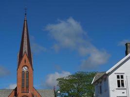 la ciudad de haugesund en noruega foto