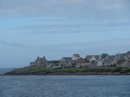 the  city of Lerwick and the shetland islands photo