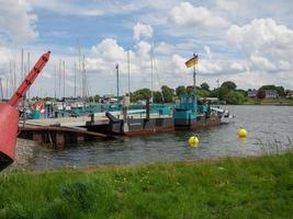 arnis en el río schlei en alemania foto