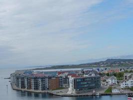 haugesund city in norway photo