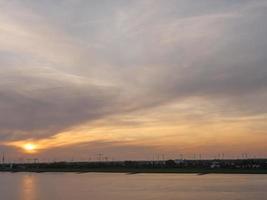 Hamburg and the Elbe river photo