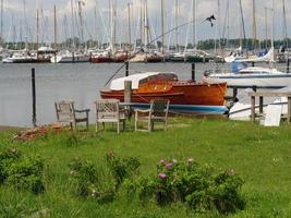 the small city of Arnis at the river schlei photo