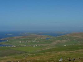 las islas shetland en escocia foto