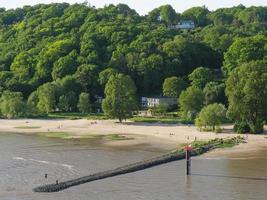 Hamburg and the Elbe river photo