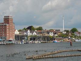 ciudad de kappeln en schleswig holstein foto