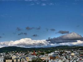 haugesund city in norway photo