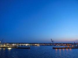 Hamburg and the Elbe river photo