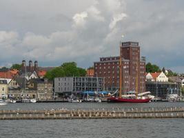 ciudad de kappeln en schleswig holstein foto