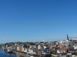 haugesund city in norway photo