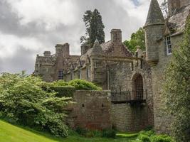 The city of Inverness and the scotish highlands photo