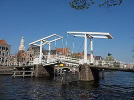 the dutch city of Haarlem photo